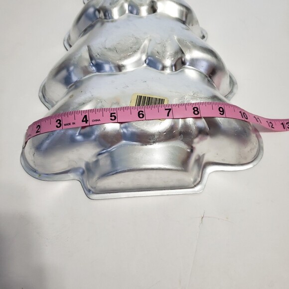 Wilton Cake Pans Lot of 3 Pans Horseshoe Star Christmas Tree Aluminum Vintage - Picture 3 of 8